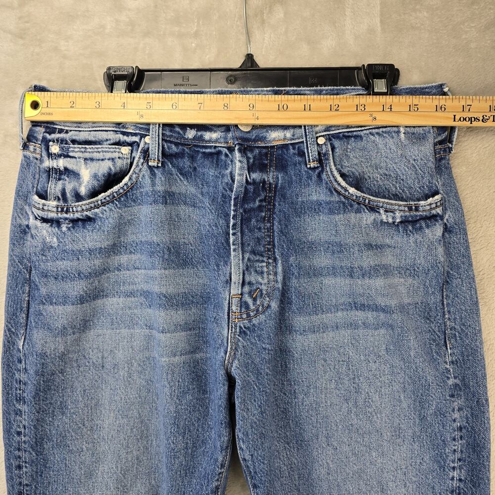 MOTHER MR The Chaser Ankle Cuff Fray Jeans 34 (32x29) In Day the Life of Daniel‎ - Picture 11 of 15